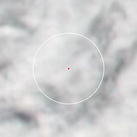 Imagen de satélite de Fellhorn - Kanzelwand - Oberstdorf con la nieve marcada