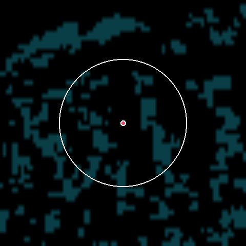 Imagen de satélite de Kelchsau - SkiWelt con la nieve marcada