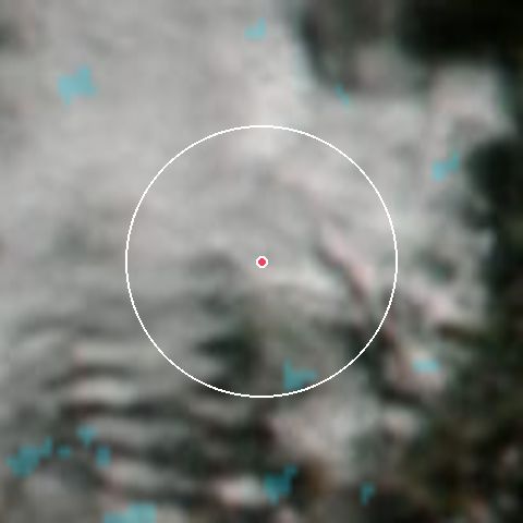 Imagen de satélite de Westendorf - SkiWelt con la nieve marcada