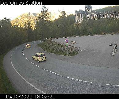 Les Orres 1650 parking de l · gio 18:00